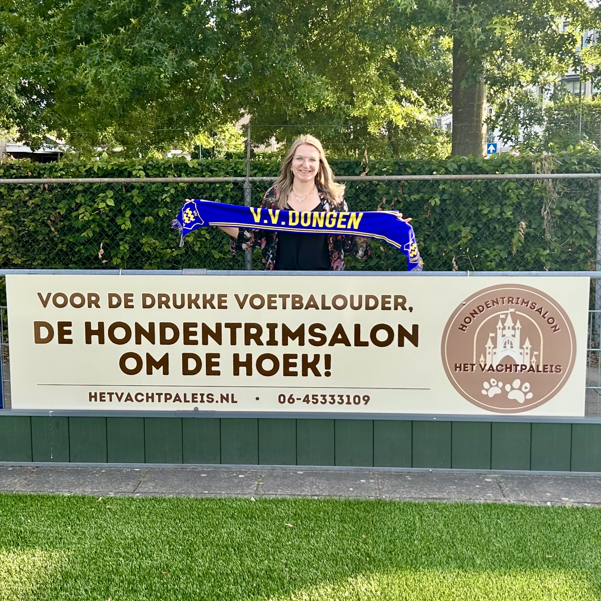 Hondentrimsalon Het vachtpaleis nieuwe sponsor