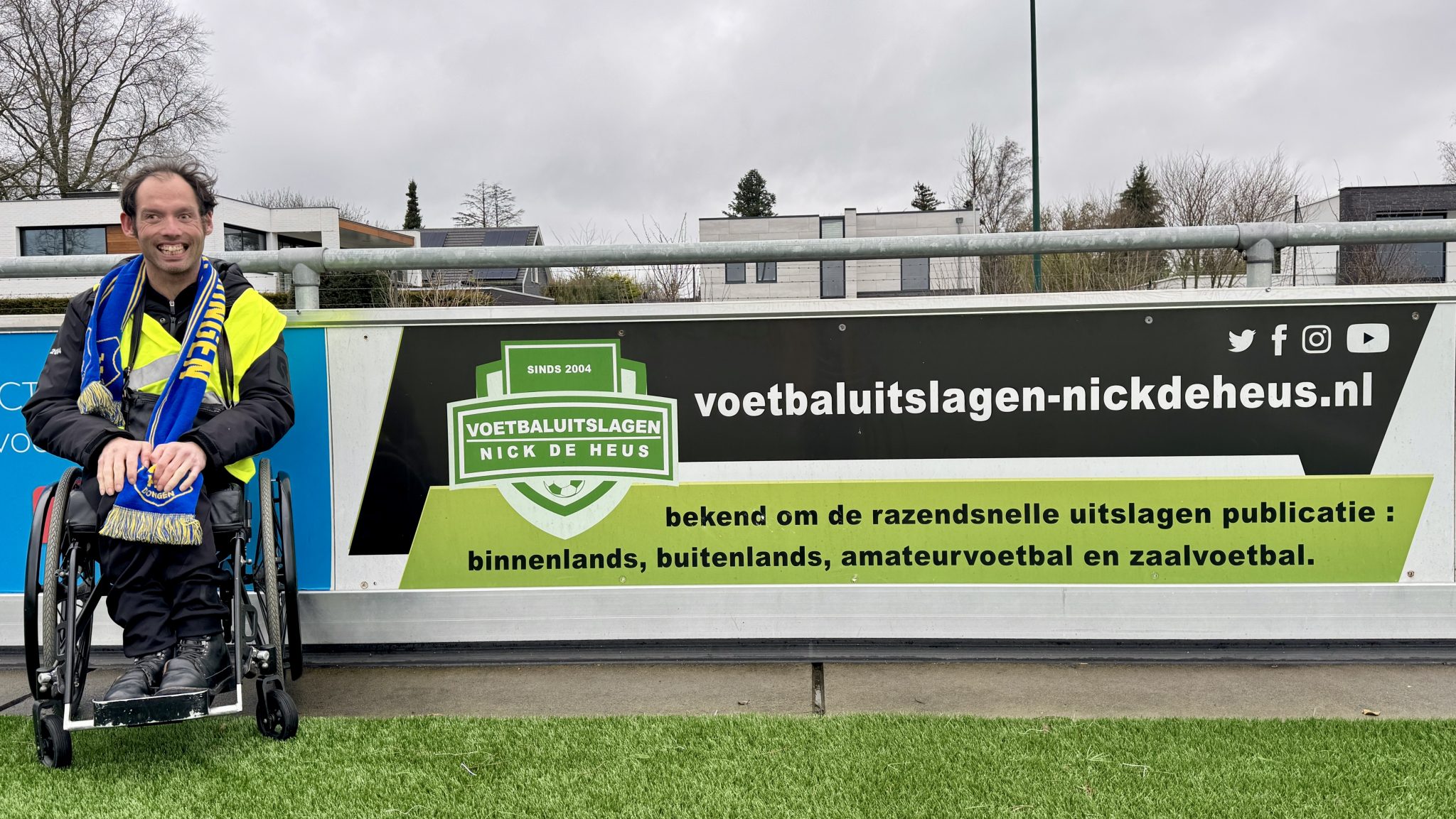 Nieuwe reclamebordsponsor | Voetbaluitslagen-Nick de Heus.nl