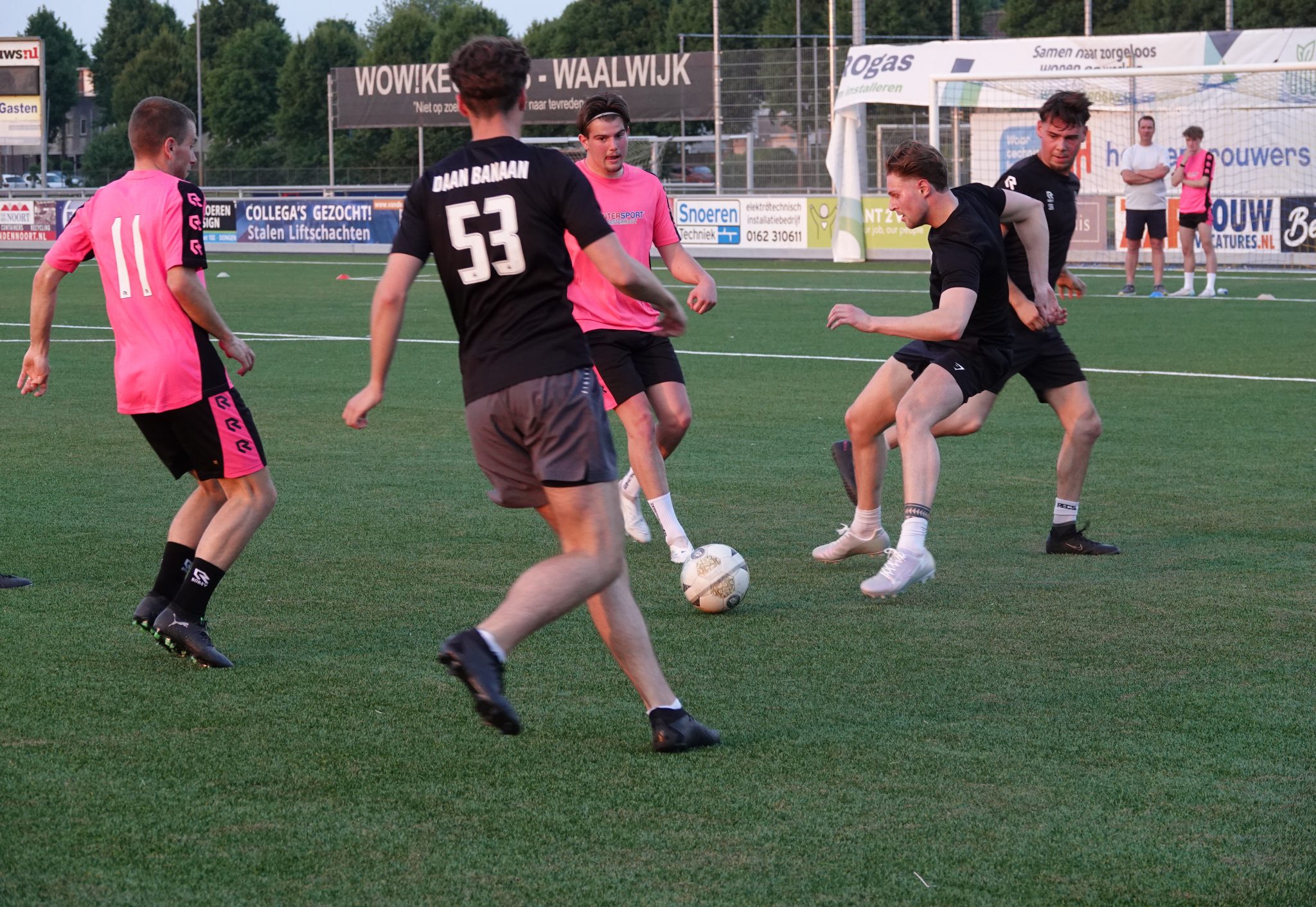 vrijdagavond 20 juni laatste dag van 7x7 bij VV Dongen