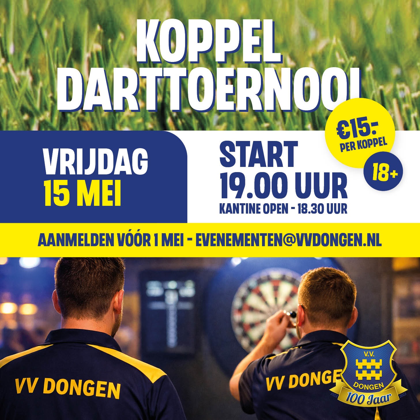 Hemelvaartsdag kantine gesloten, maar vrijdag 15 mei zijn we open!