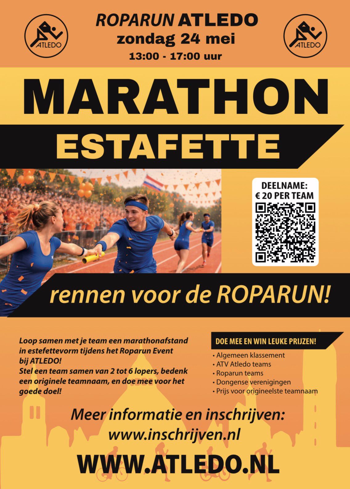 Doe mee aan de Roparun 2026 !