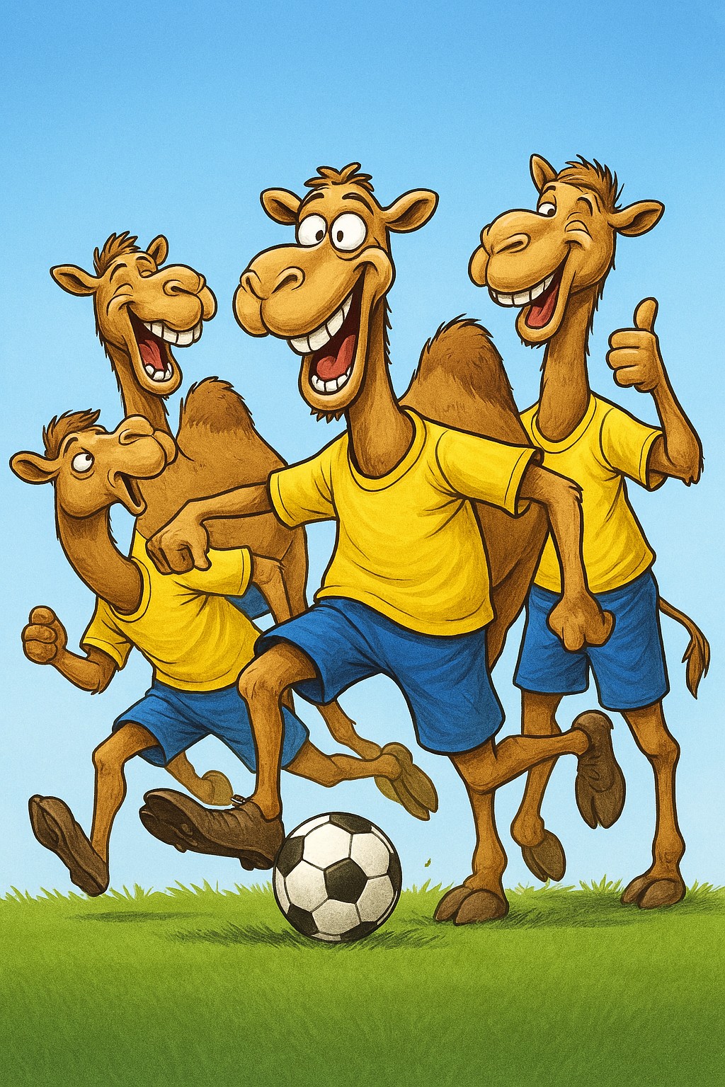 35 plus kamelen verliezen &quote;De Day After&quote; van RFC